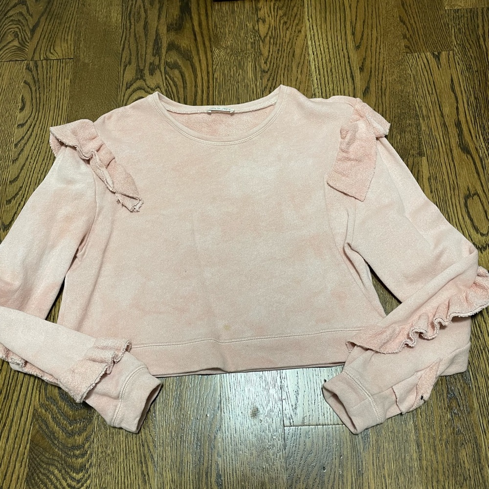 Loveshackfancy ruffle sweatshirt